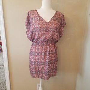 ** 2 / $15 ** Forever 21 Pink Floral Dress